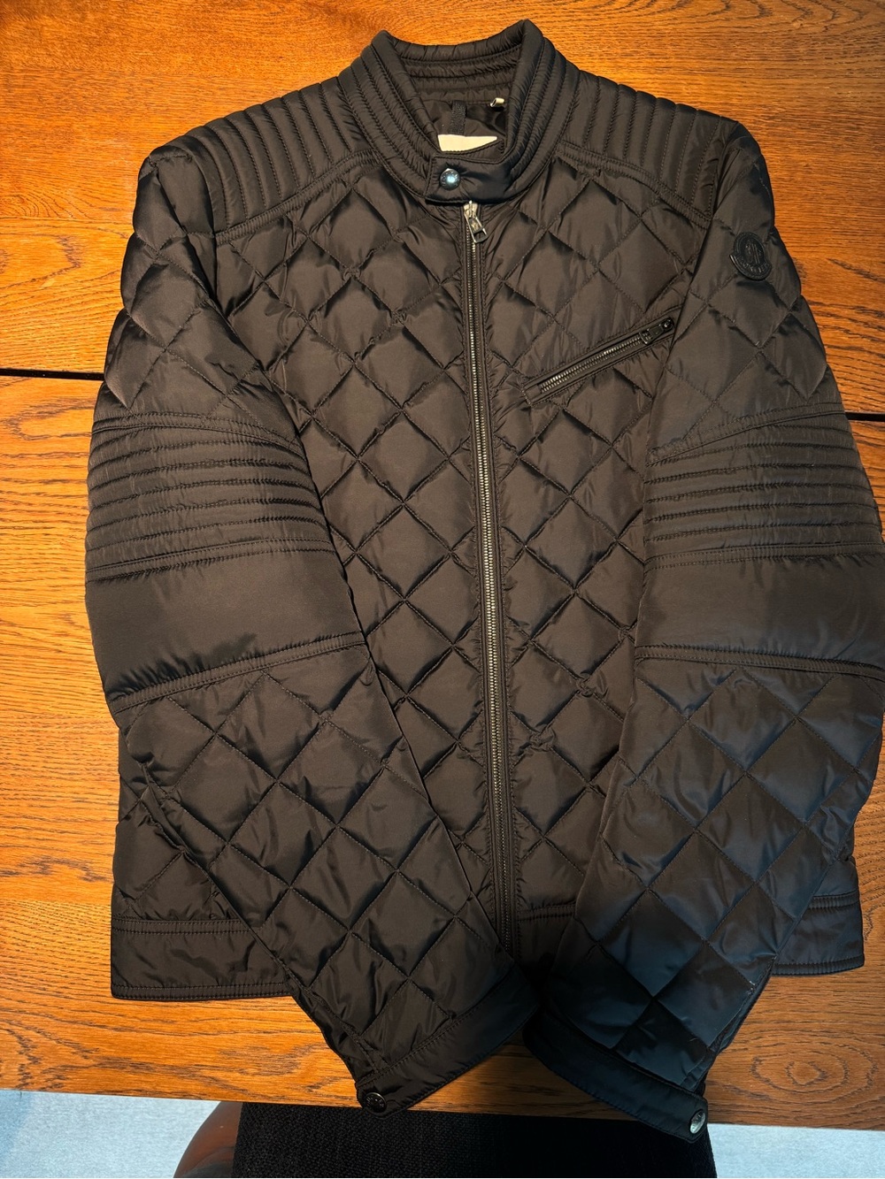 Moncler Black Quilted Puffer Jacket